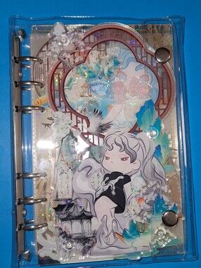 New! A6 Size DORA Acrylic Shaker Notebook/ Photo Book